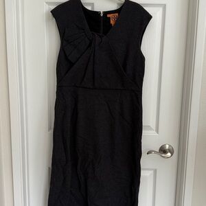 Tory Burch Black and Gray Wool dress